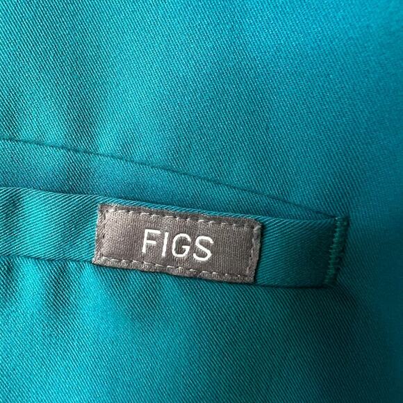 Figs Top Womens Size XXL Pacific Blue Teal Technical Collection Casma Scrub - Picture 8 of 16